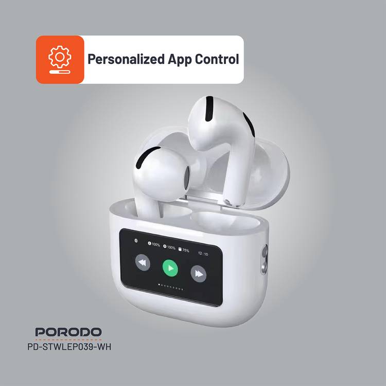 WT_3 SMART BUDS LCD TOUCH BUDS - 48 Hrs Talk Time | Android & iOS Compatible