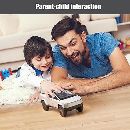 CyberTruck Model Car Toys with Lights and Sounds, 1:24 Diecast Cyber Cars