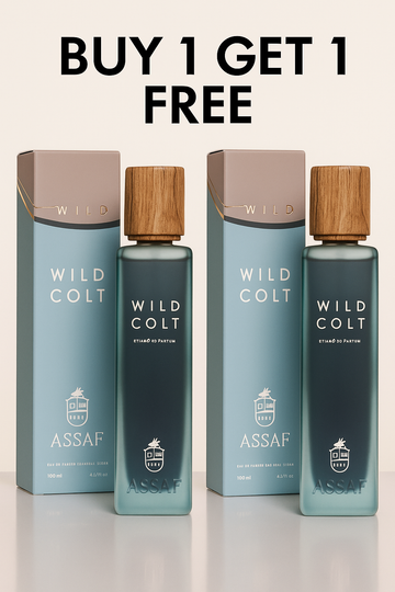 Wild Colt by Assaf - Buy 1 Get 1 Free 2 Bottles - 400 ml  وايلد كولت من أساف